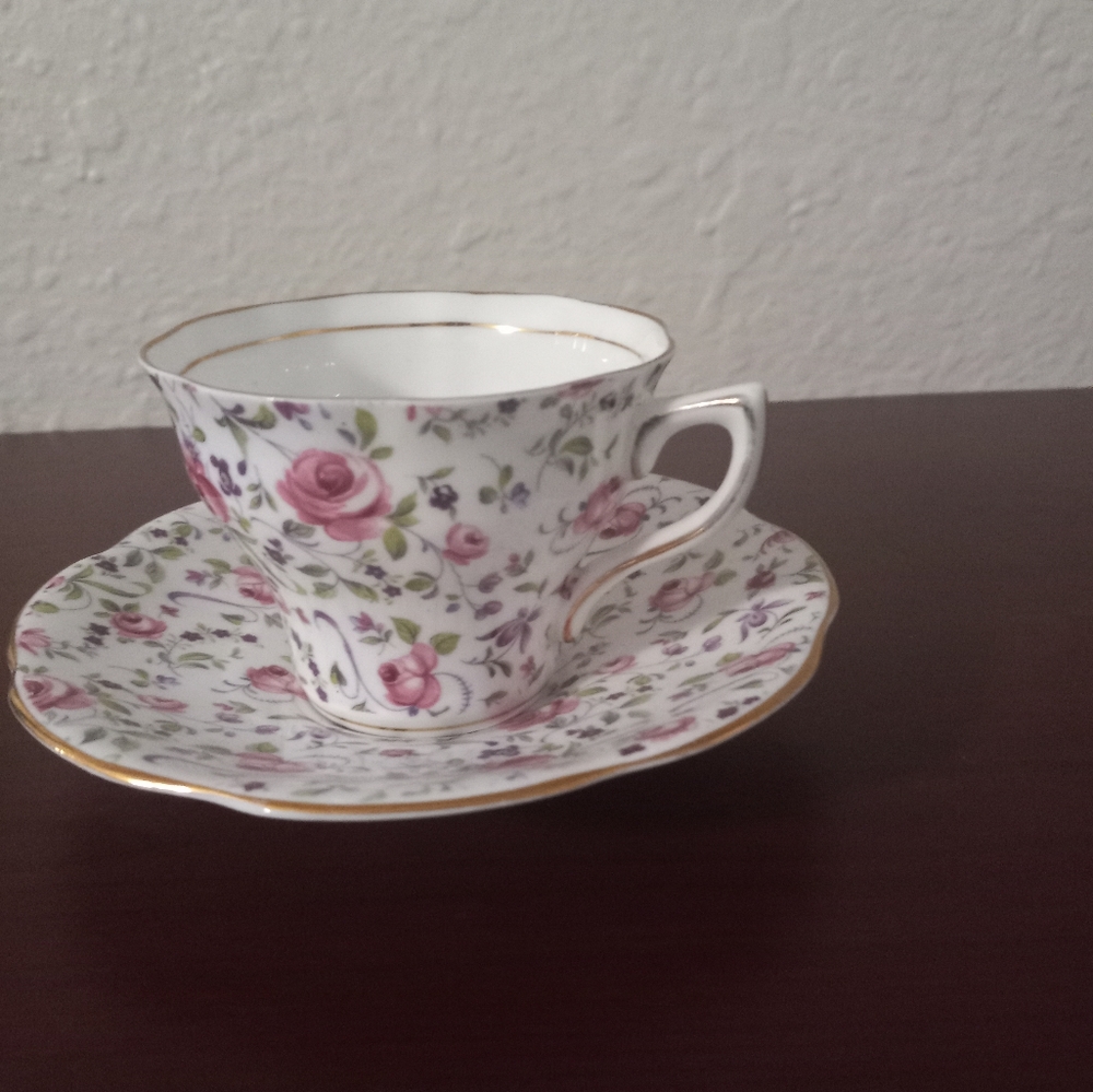 Rosina brand, bone china tea cup, No. 5040